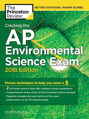 cover image of Cracking the AP Environmental Science Exam, 2018 Edition